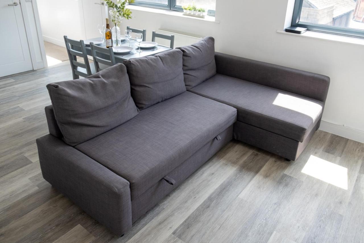 Modern One Bedroom Apartment In Town Centre & 4 Min To The Beach Bournemouth Exterior foto